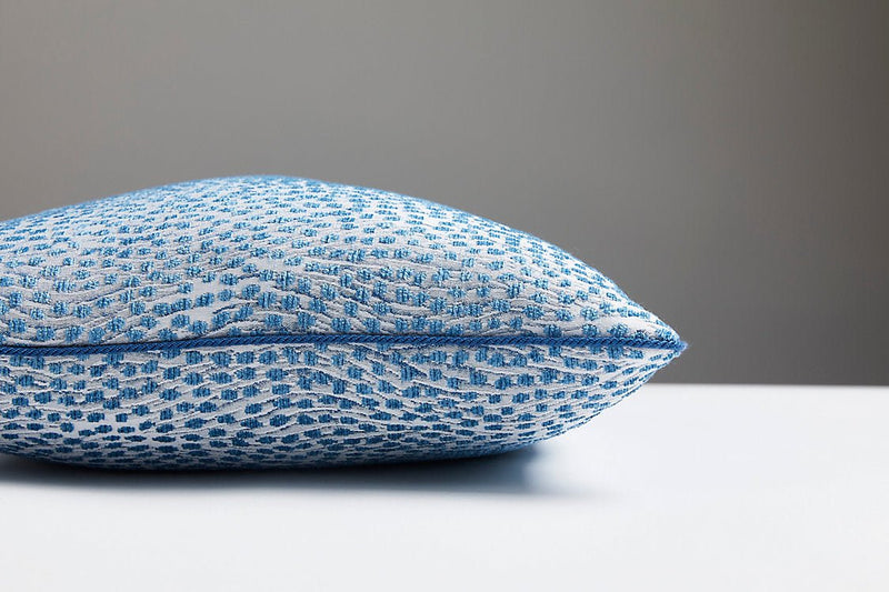 Flurry Lumbar Pillow, Ciel - BlueJay Avenue