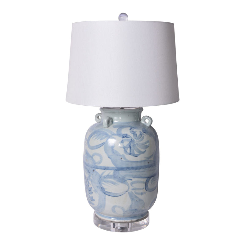 Four Loop Handle Jar Flower Lamp - BlueJay Avenue