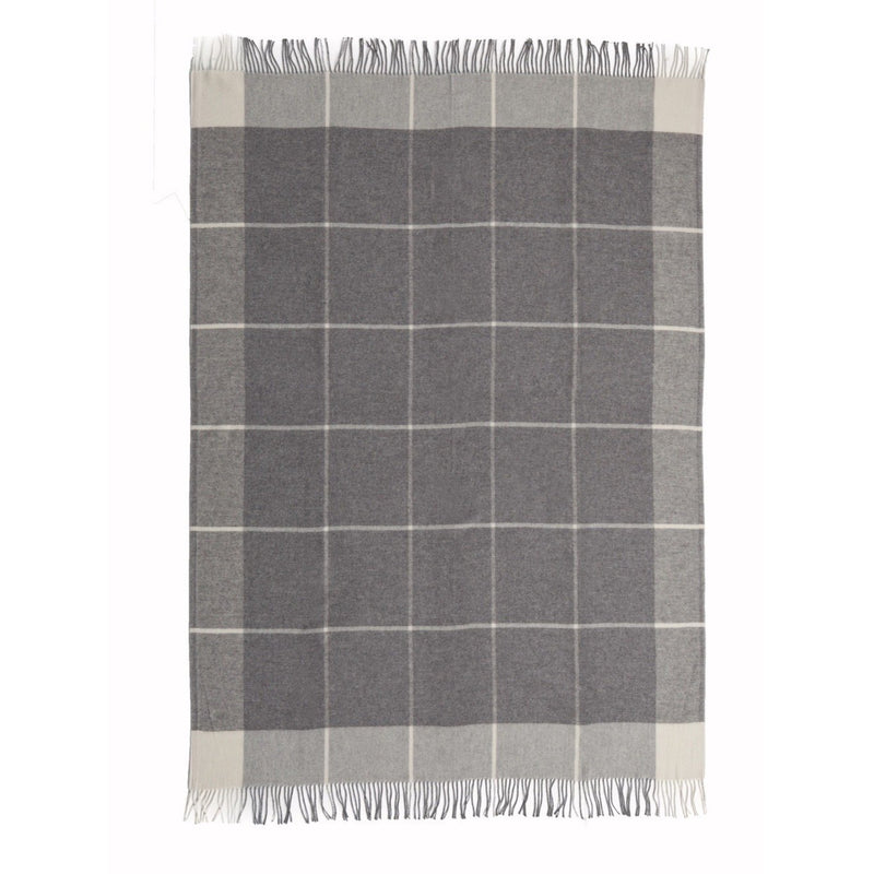 Giorgia Woven Throw Blanket, Gray - BlueJay Avenue