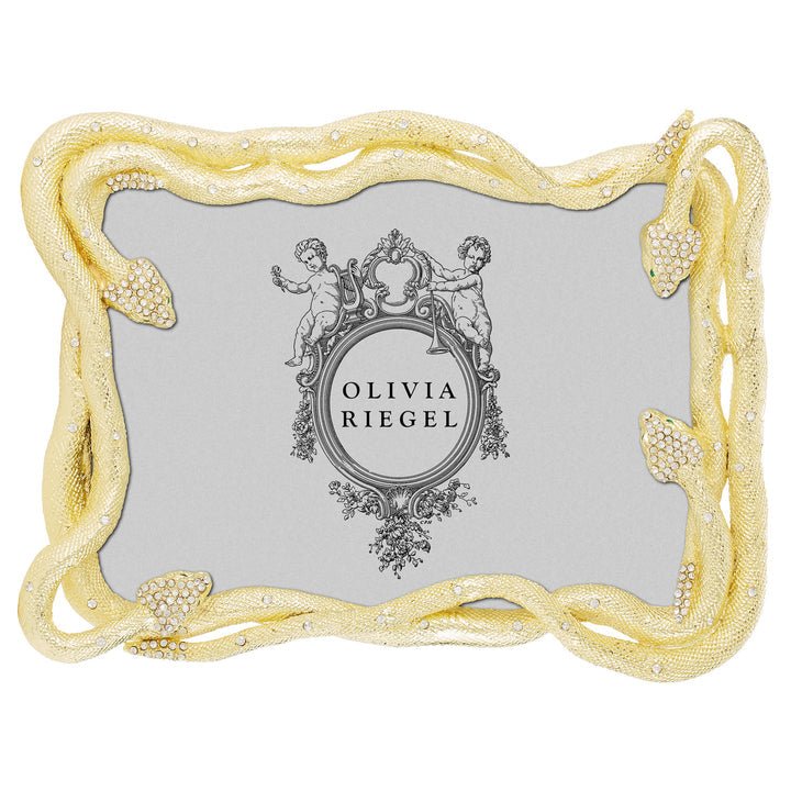 Gold Serpentina 5" x 7" Picture Frame - BlueJay Avenue