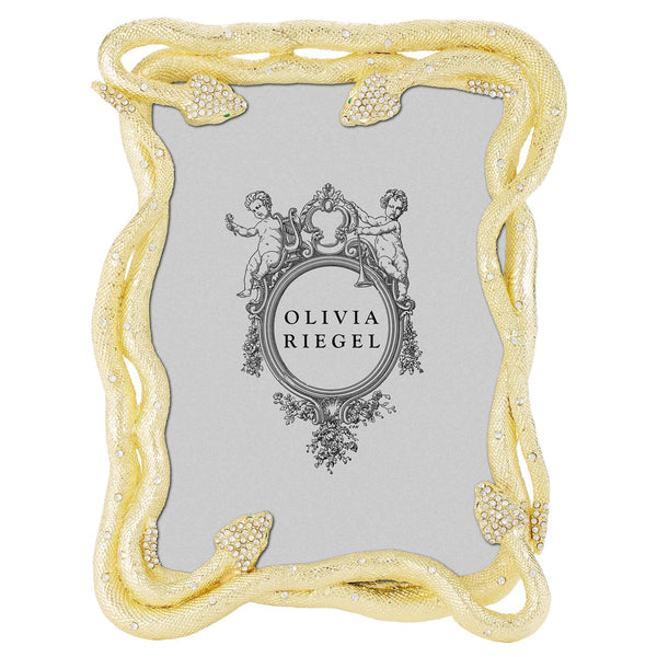 Gold Serpentina 5" x 7" Picture Frame - BlueJay Avenue