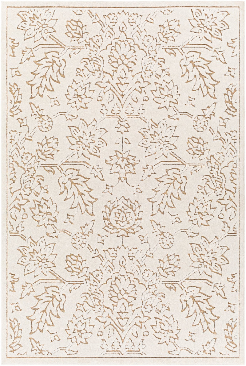 Greenwich Cream Outdoor Patio Rug - BlueJay Avenue