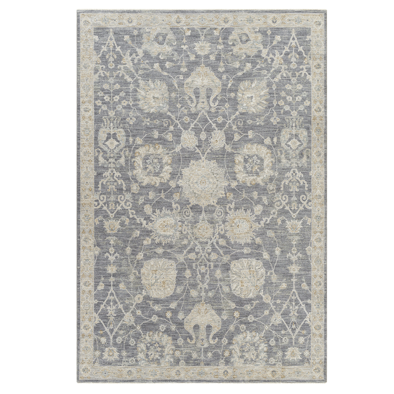 Hathaway Grey Area Rug - BlueJay Avenue