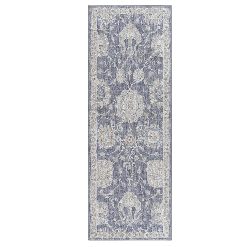 Hathaway Grey Area Rug - BlueJay Avenue