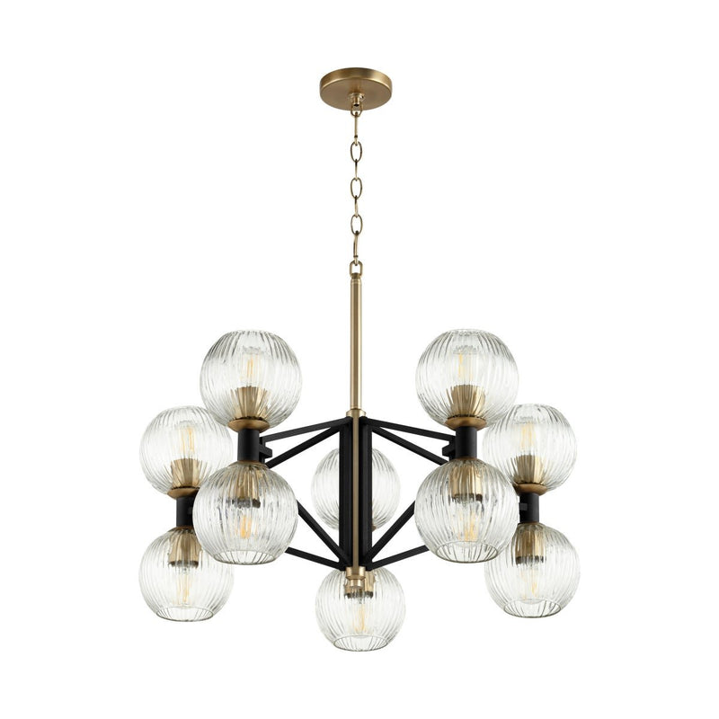 Helios Chandelier, Black - BlueJay Avenue