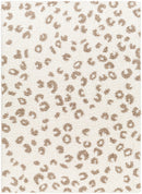 Holle Plush Pile White Nursery Rug - BlueJay Avenue
