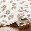 Holle Plush Pile White Nursery Rug - BlueJay Avenue