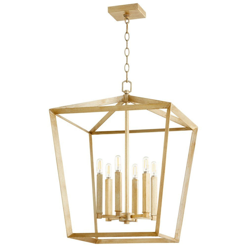 Hyperion Chandelier, Gold - BlueJay Avenue