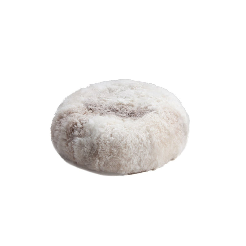 Icelandic Shearling Ottomans, Melange - BlueJay Avenue