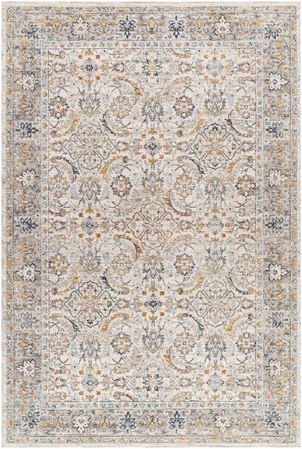 Iesha Grey Area Rug - BlueJay Avenue