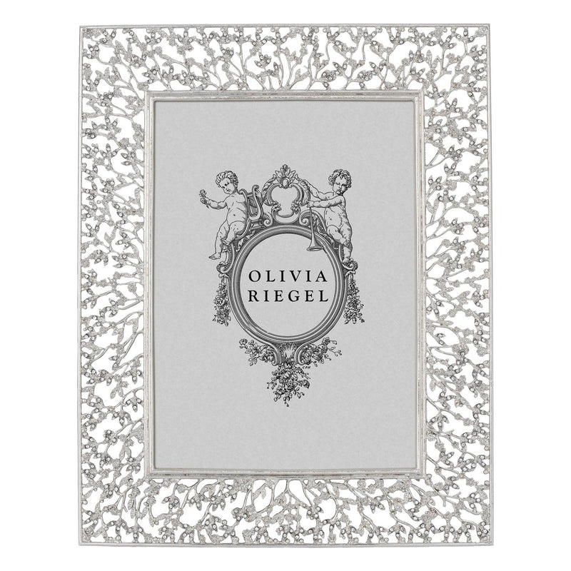 Isadora Silver Wedding Picture Frame - BlueJay Avenue