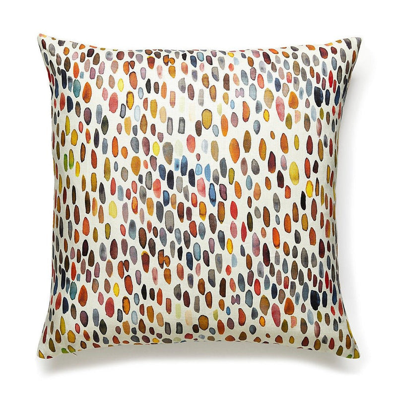 Jamboree Square Pillow, Blue - BlueJay Avenue