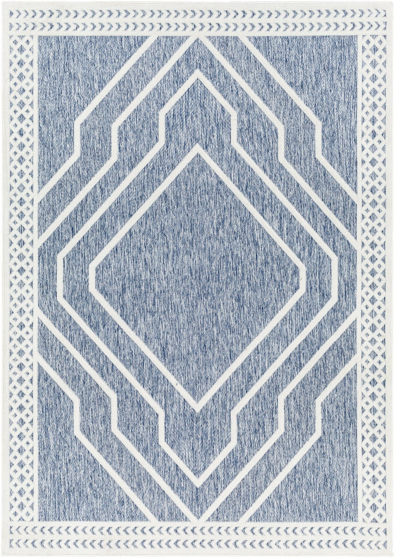 Jocelyn Outdoor Blue Area Rug - BlueJay Avenue