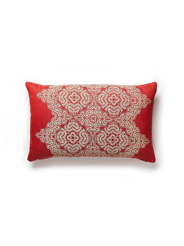 Josephine Pillow, Carnelian - BlueJay Avenue