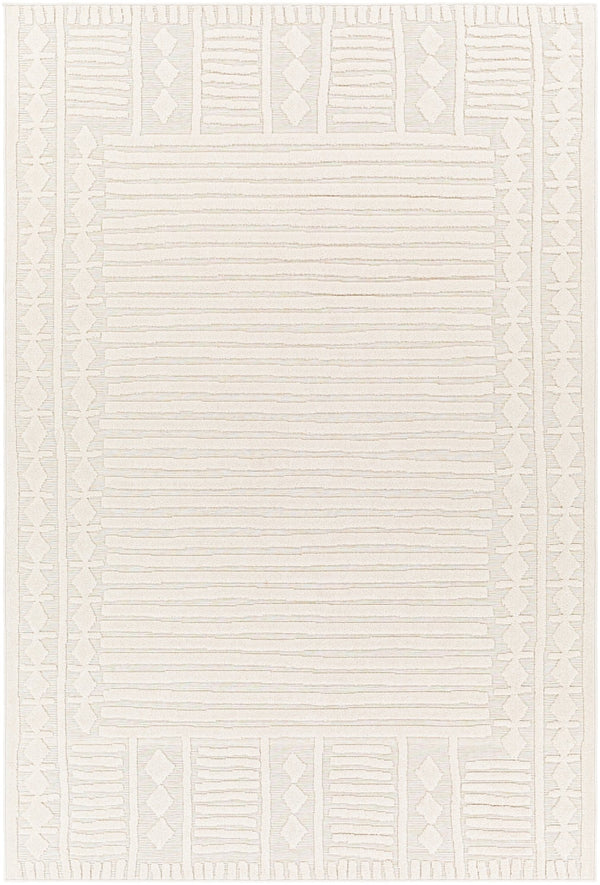 Kaleen Outdoor White Rug - BlueJay Avenue