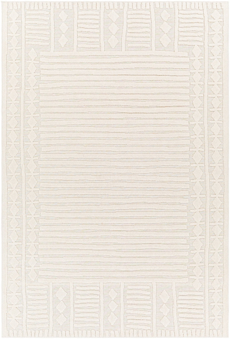 Kaleen Outdoor White Rug - BlueJay Avenue