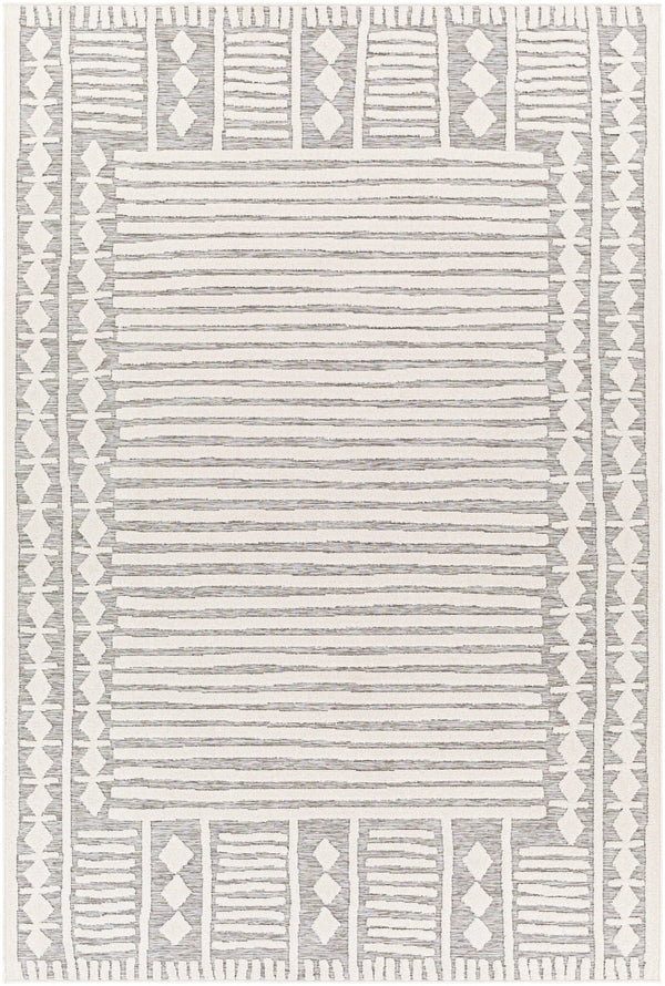 Kaleen Outdoor Rug, Gray - BlueJay Avenue