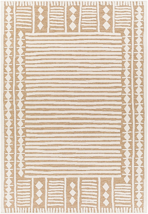 Kaleen Outdoor Rug, Beige - BlueJay Avenue