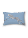 Leaping Cheetah Lumbar Pillow By Scalamandre - BlueJay Avenue