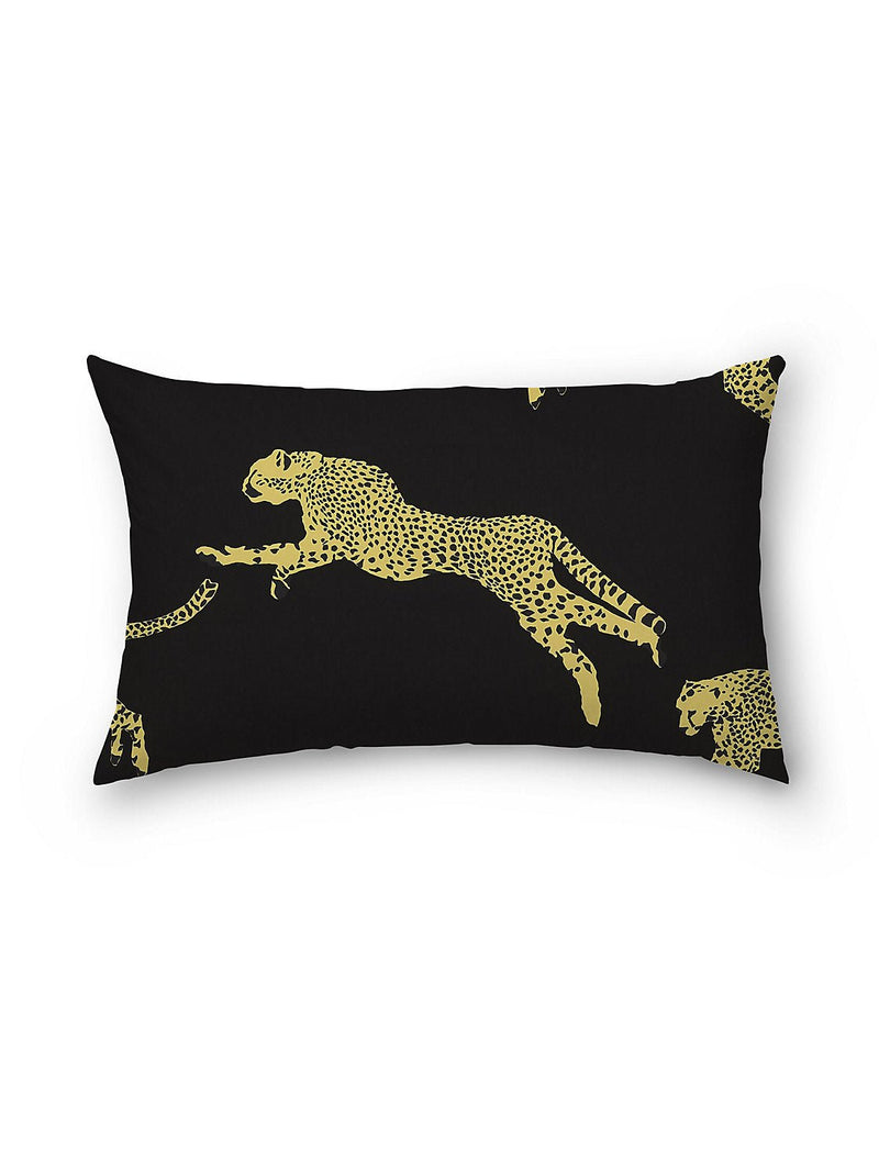 Leaping Cheetah Lumbar Pillow By Scalamandre - BlueJay Avenue