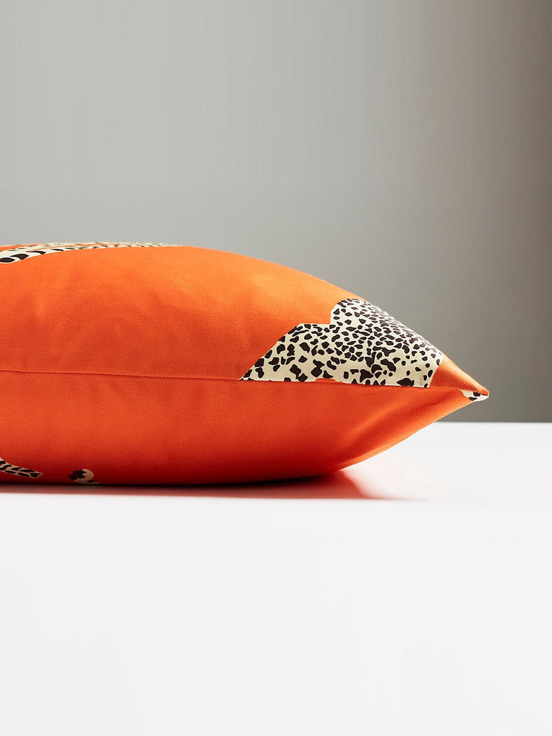 Leaping Cheetah Square Pillow - BlueJay Avenue