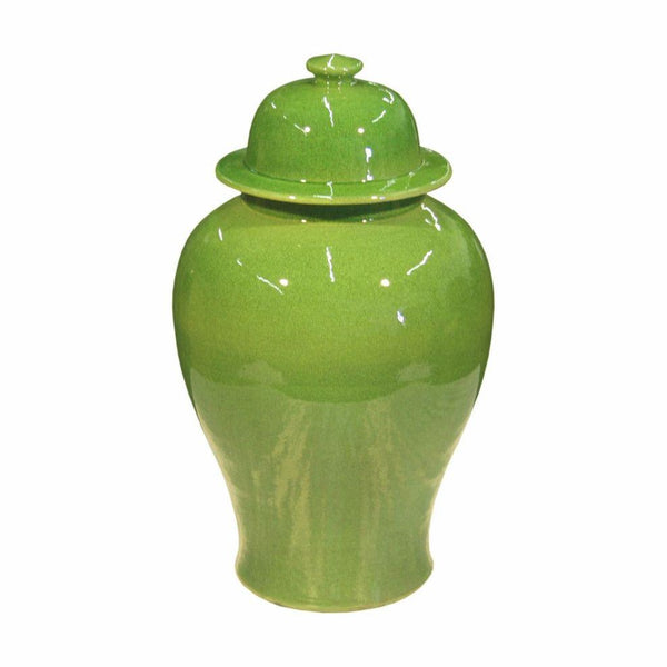 Lime Green Temple Jar - BlueJay Avenue