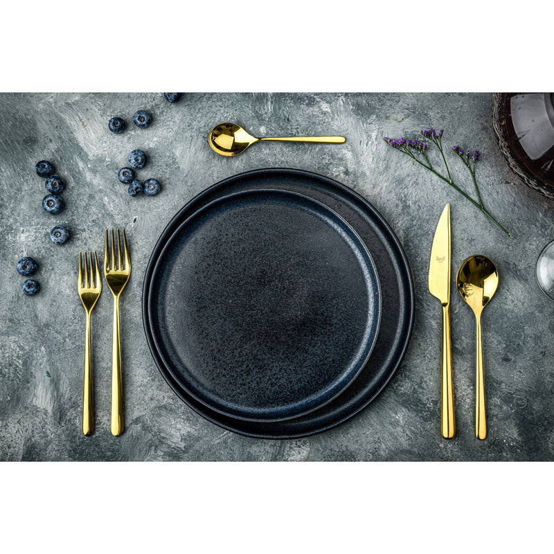 Linea Titanium Coating Flatware Sets - BlueJay Avenue