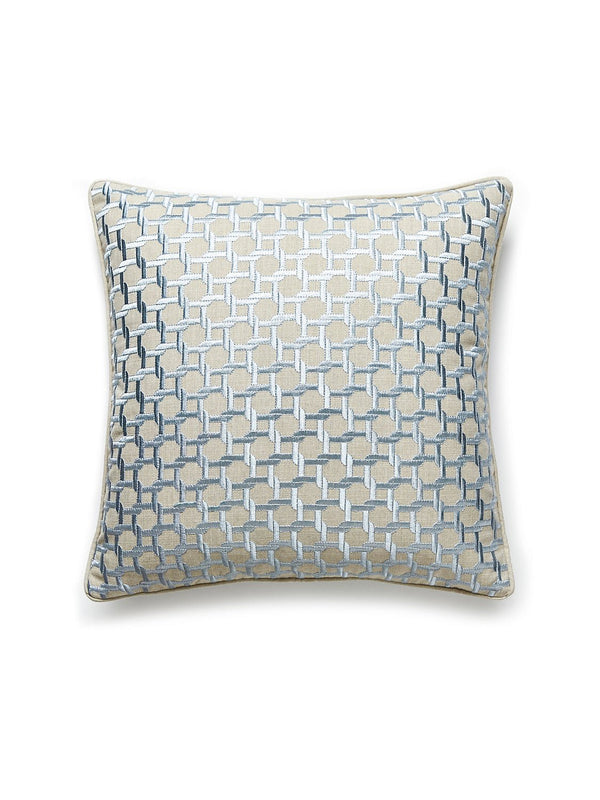 Link Embroidered Pillow - BlueJay Avenue