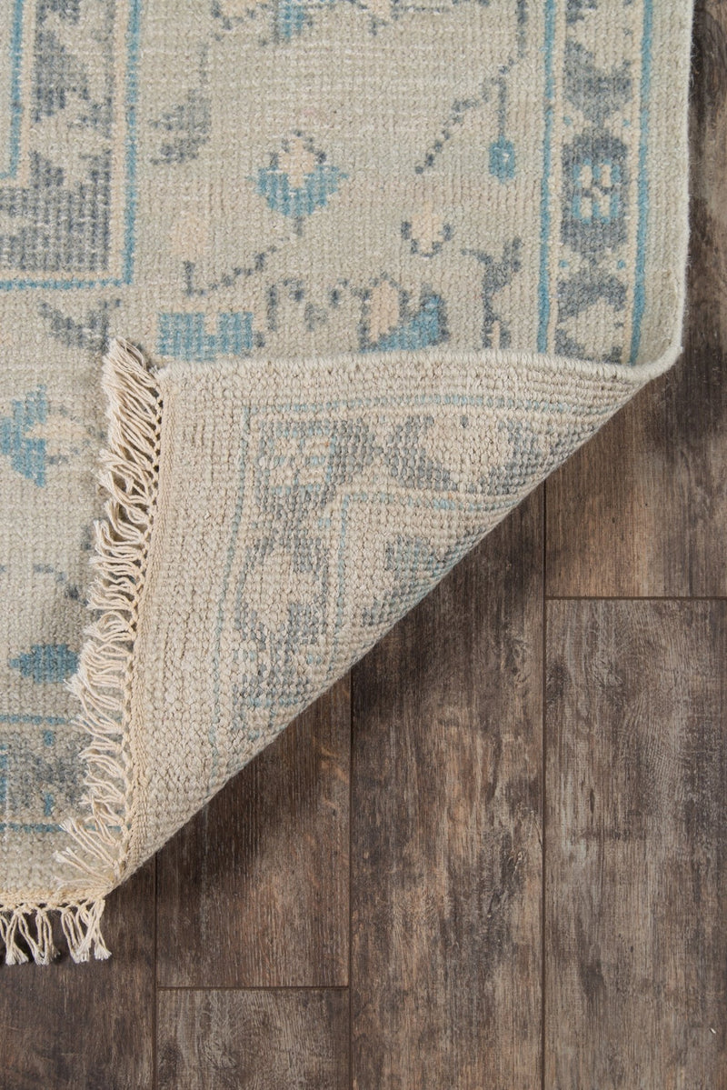 Lowell Hand Knotted Wool Area Rug, Ivory - BlueJay Avenue