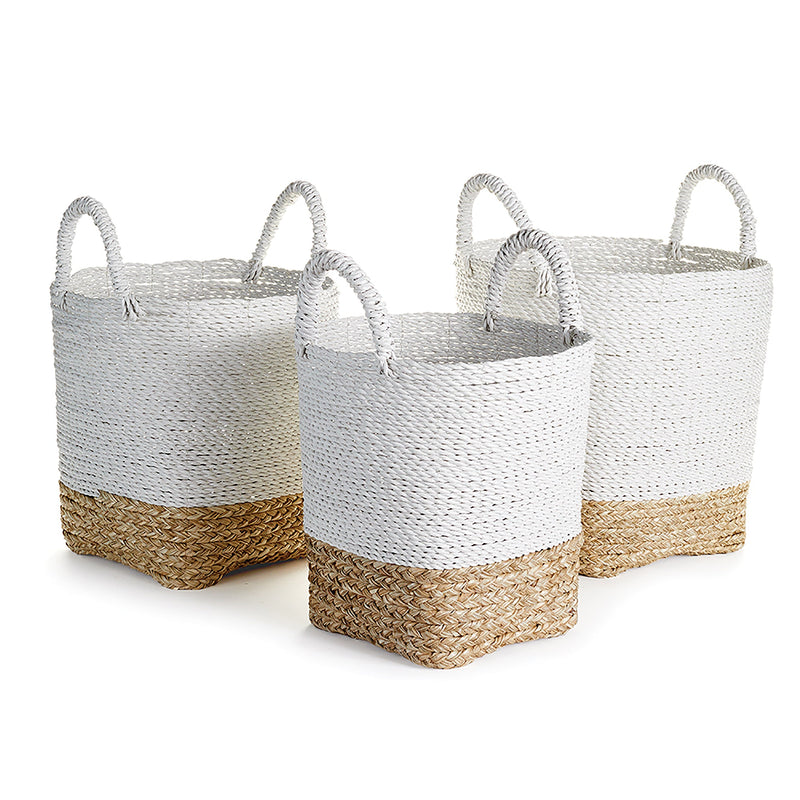 Madura Market Baskets, Set of 3 - BlueJay Avenue