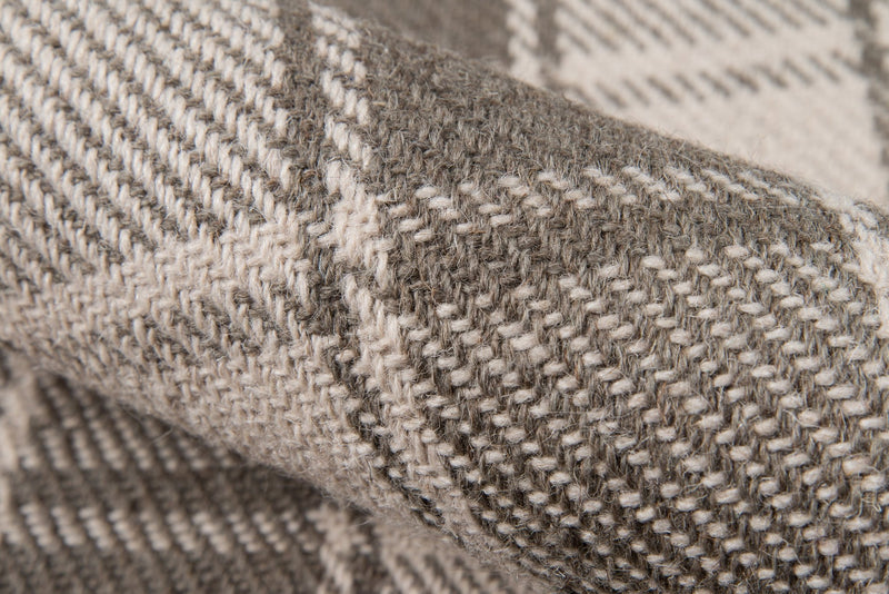 Marlborough Hand Woven Wool Area Rug, Gray - BlueJay Avenue