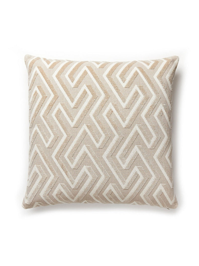 Maze Velvet Pillow, 22"x22" - BlueJay Avenue