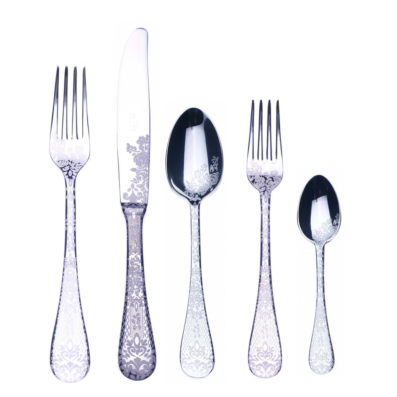 Mepra Casablanca Flatware Sets, Silver - BlueJay Avenue