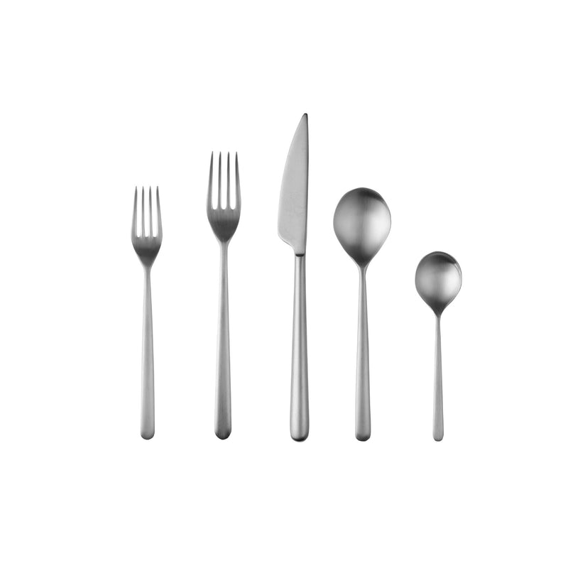 Mepra Linea Ice Flatware Sets, Matte - BlueJay Avenue