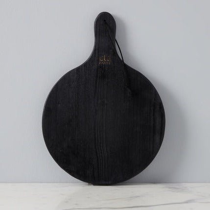 Modern Black Round Charcuterie Board, Medium - BlueJay Avenue