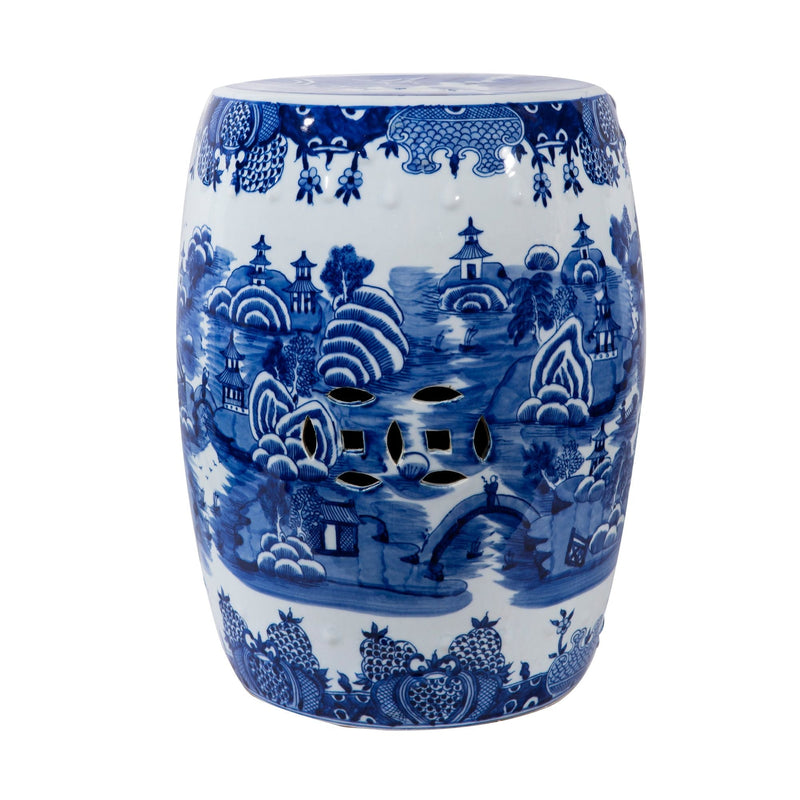 Mountain Pagoda Garden Stool - BlueJay Avenue