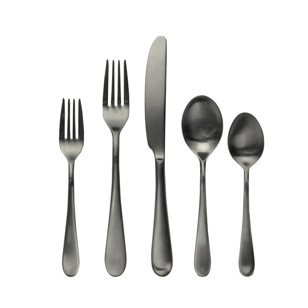 Natura Ice Flatware Set, Oro Nero - BlueJay Avenue