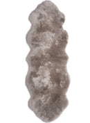 New Zealand Longwool Sheepskin, Double Pelt, Taupe - BlueJay Avenue