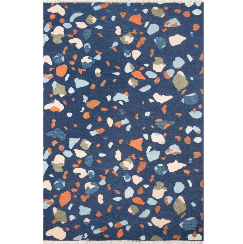 Novogratz Jem Indoor Rug, Navy - BlueJay Avenue