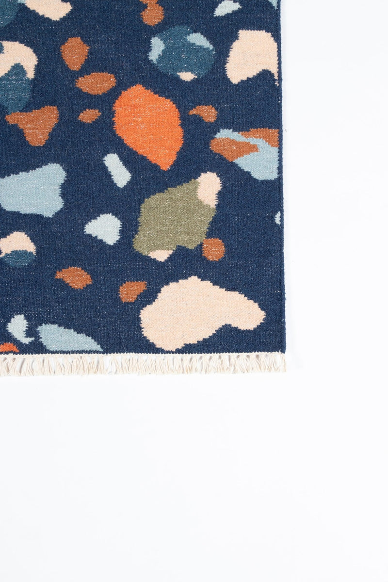 Novogratz Jem Indoor Rug, Navy - BlueJay Avenue