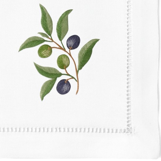 Olive Branch Napkins, Set of 4 - BlueJay Avenue