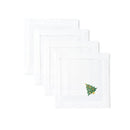 Ornament Tree Cocktail Napkins, Set of 4 - BlueJay Avenue