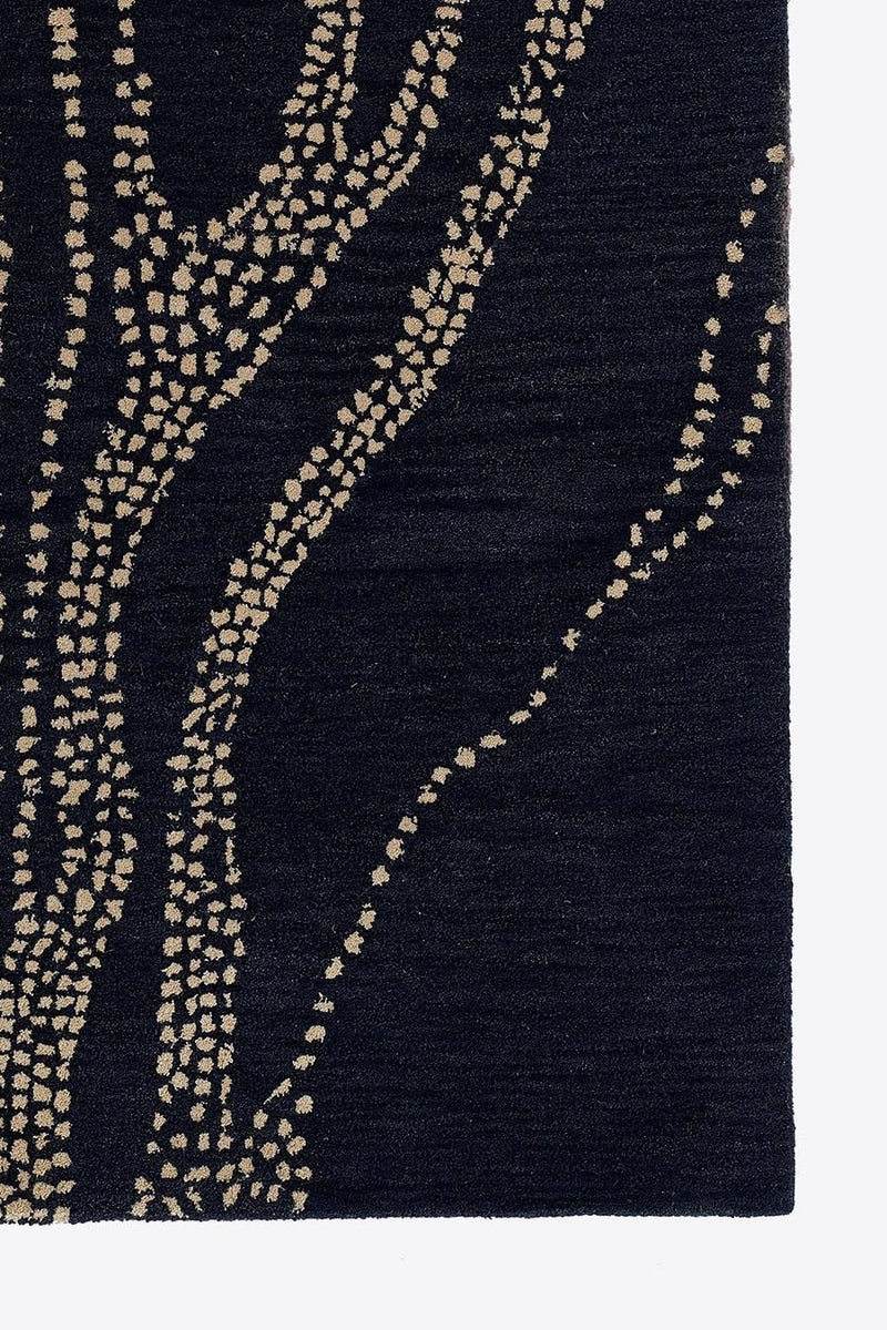 Owen Hand Tufted Area Rug, Navy - BlueJay Avenue