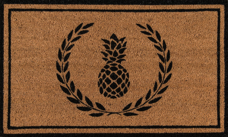 Park Pineapple Hand Woven Coir Doormat - BlueJay Avenue