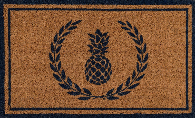 Park Pineapple Hand Woven Coir Doormat - BlueJay Avenue