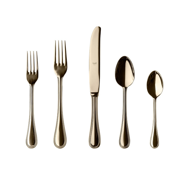 Perla Champagne Cutlery Set - BlueJay Avenue