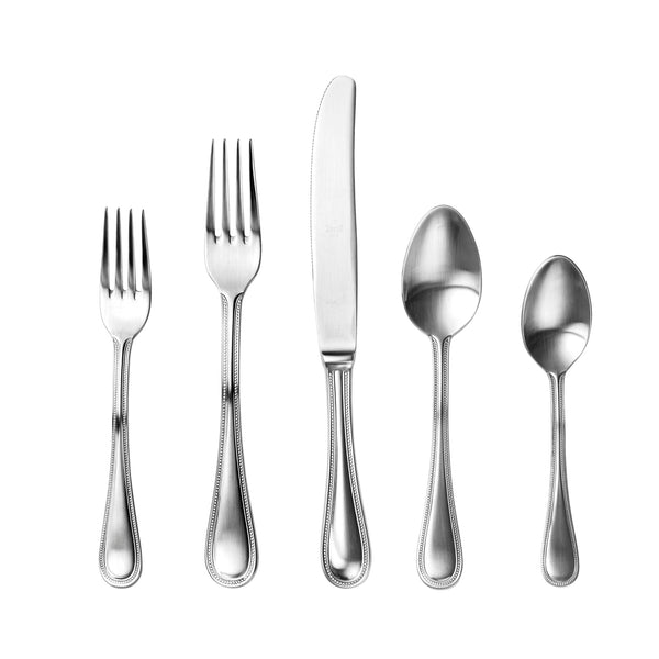 Perla Ice Flatware Set, Matte - BlueJay Avenue