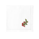 Pine Bough Ribbon Napkins, Set of 4 - BlueJay Avenue