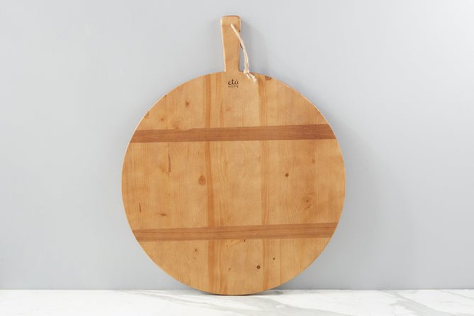 Pine Charcuterie Board, Round - BlueJay Avenue