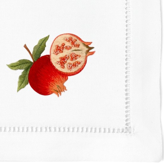 Pomegranates Napkins, Set of 4 - BlueJay Avenue